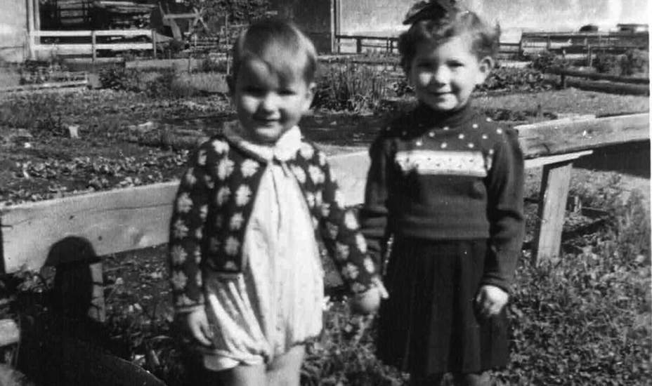 1954 in der Perjener Lötzsiedlung …