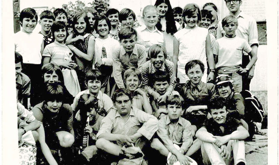 Wandertag der 2B 1971 