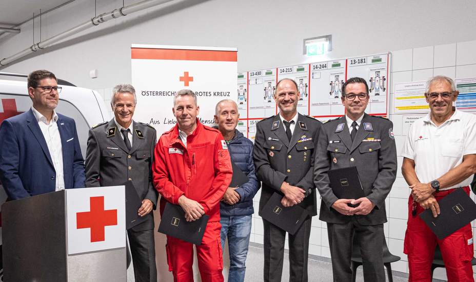 20 Jahre Notarzteinsatzfahrzeug in Telfs