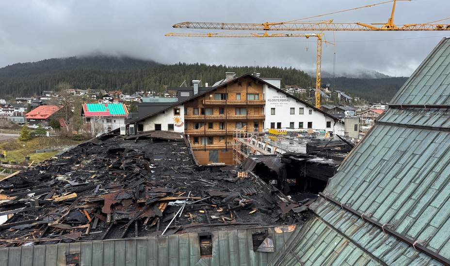 Flammeninferno im Herzen von Seefeld<br />
