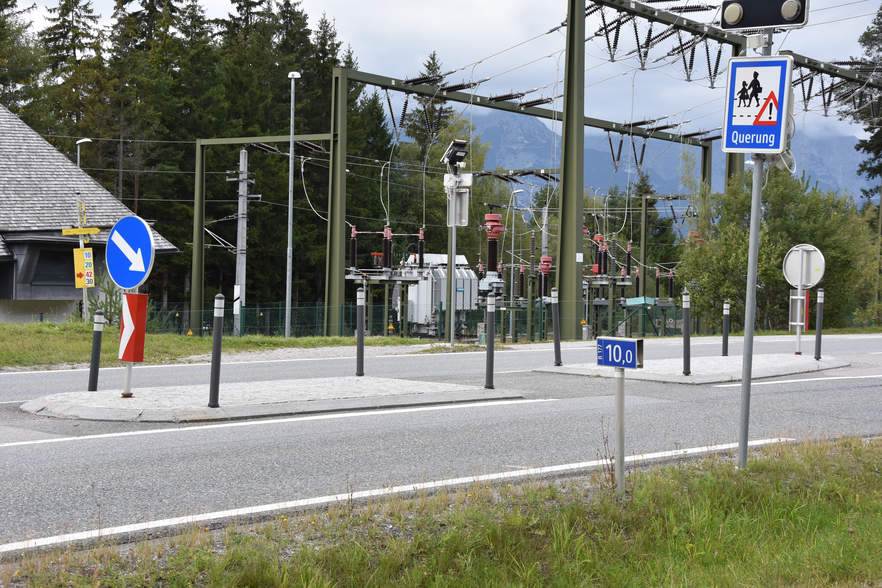 Neue Fußgängerbrücke