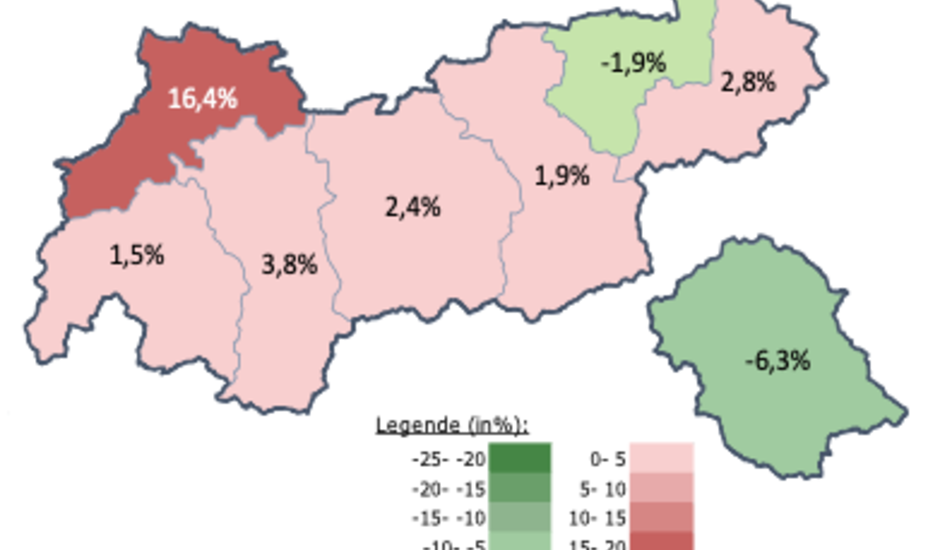 Arbeitslosigkeit um 16,4 Prozent gestiegen<br />
