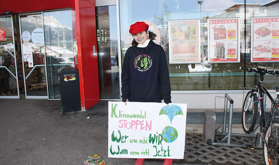 Sitzstreik für das Klima