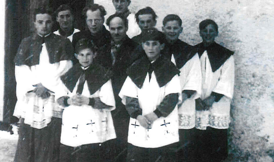 Ministrantengruppe 1957 aus Grießau