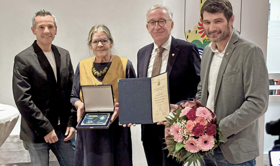 Erstmalig gewürdigt
