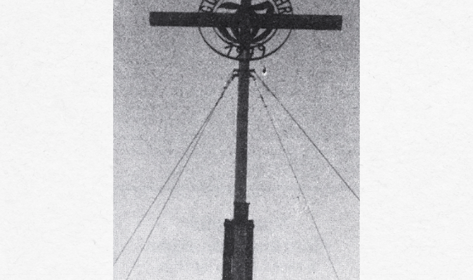 Neues Gipfelkreuz am Alples Kopf