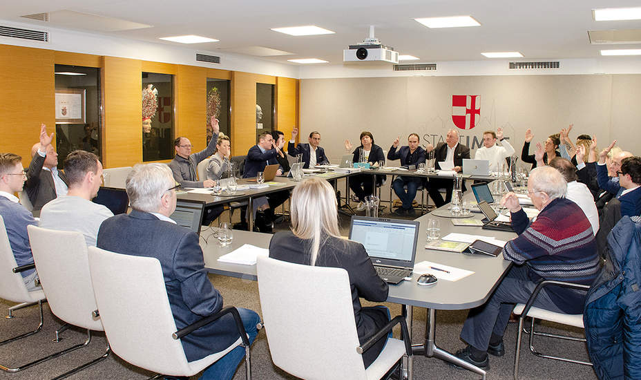 Budget beschlossen<br />

