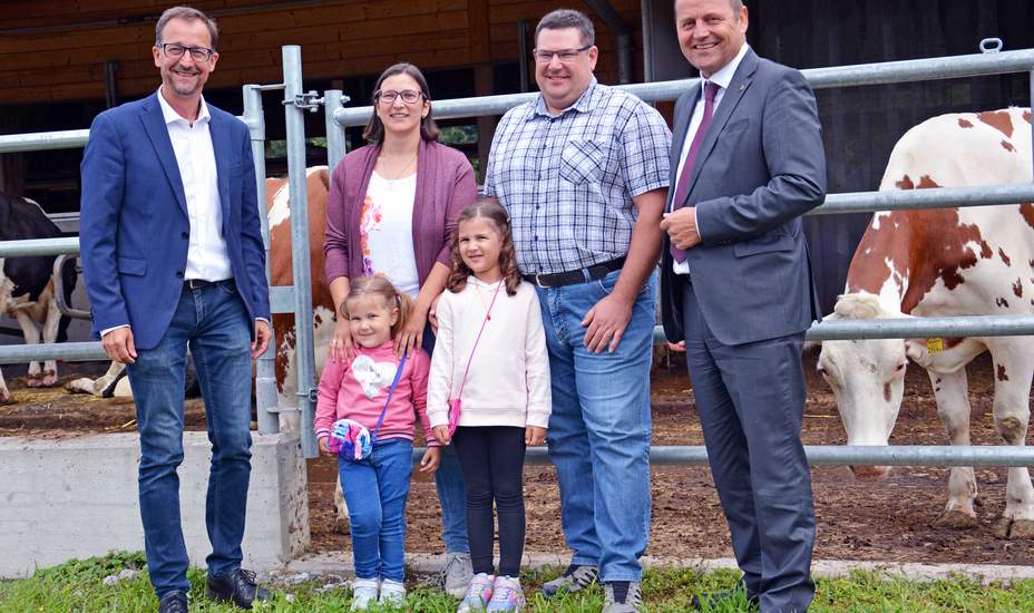 Landwirte leben nicht nur von der Milch