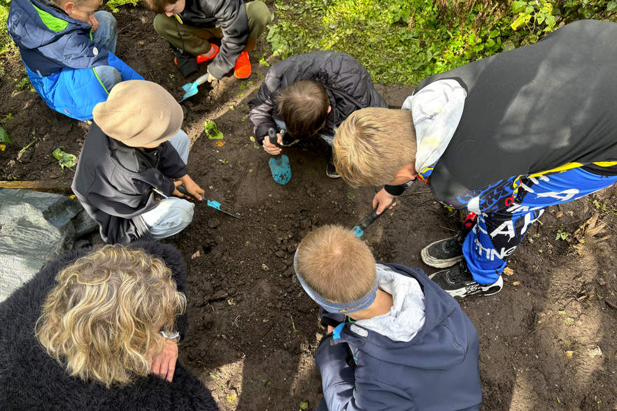 Volksschüler waren der Natur auf der Spur