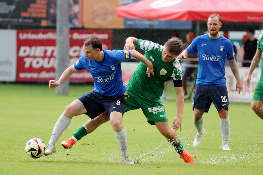 Bei britischem Wetter gingen „Blues“ unter