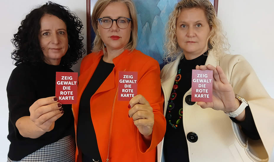 Wer dribbelt gegen Gewalt an Frauen?