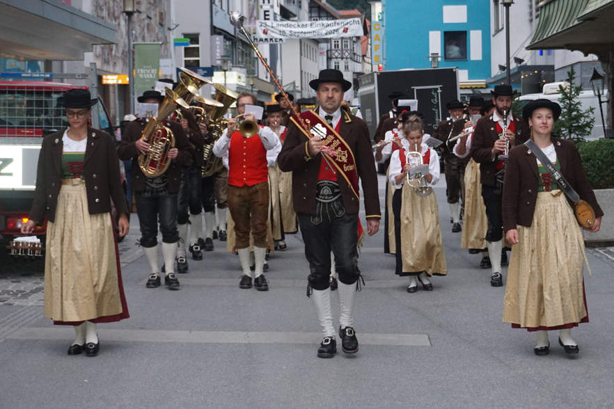 Blasmusik bei Kaiserwetter