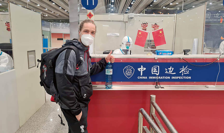Die Olympischen Spiele im Quarantänehotel