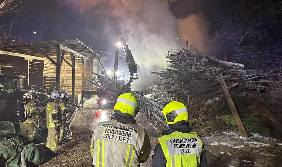 Großbrand in Silz<br />
