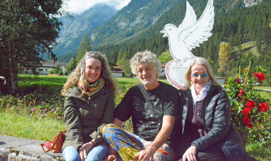 Leutascher Friedensskulptur enthüllt