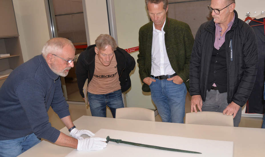 „Hattinger Schwert“ ist 3.200 Jahre alt <br />
