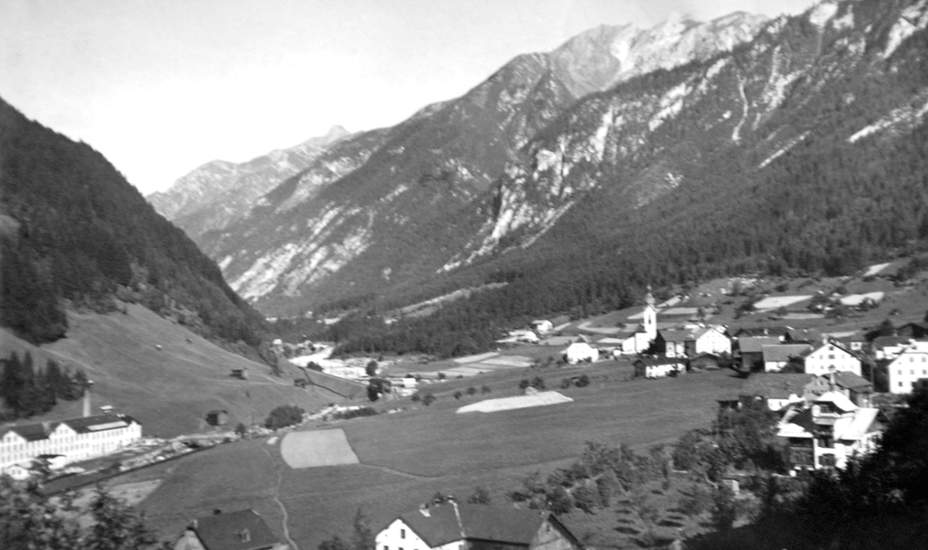  Flirsch wurde vor dem Bau der Arlbergbahn