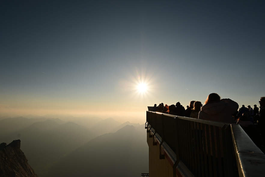 Sonnenfinsternis über dem Außerfern
