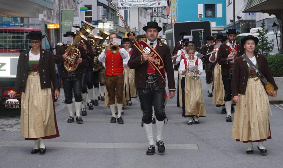 Blasmusik bei Kaiserwetter