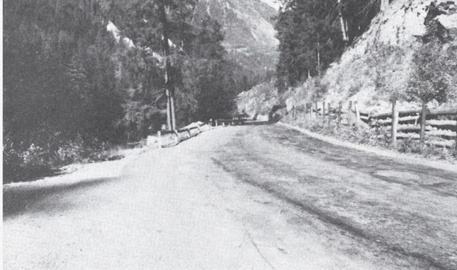 Eine der letzten Engstellen im Ötztal
