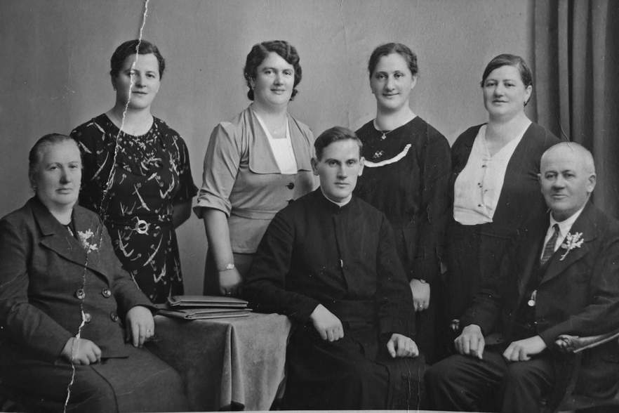 Einkleidung Johann Klimmers bei den Salesianern Don Boscos