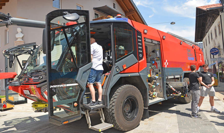 Action und Spannung beim „Blaulichttag“