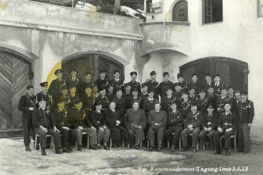 Kommandanten-Tagung 1953 in Imst