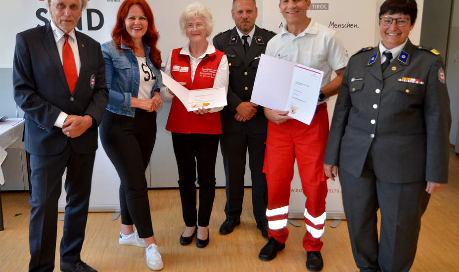 „Good News“ beim Roten Kreuz Telfs