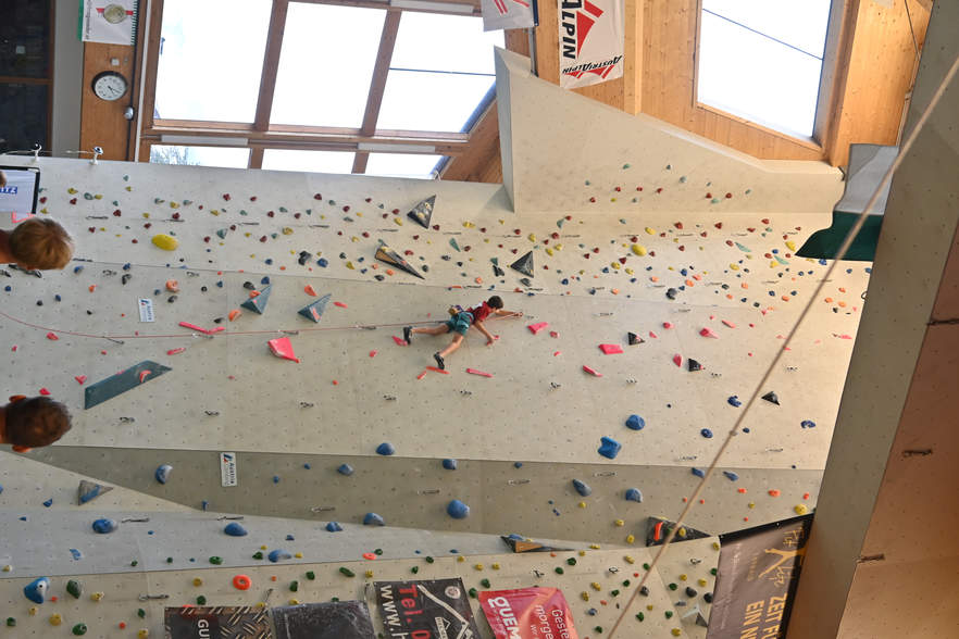 Klettertalente in Ehrwald<br />
