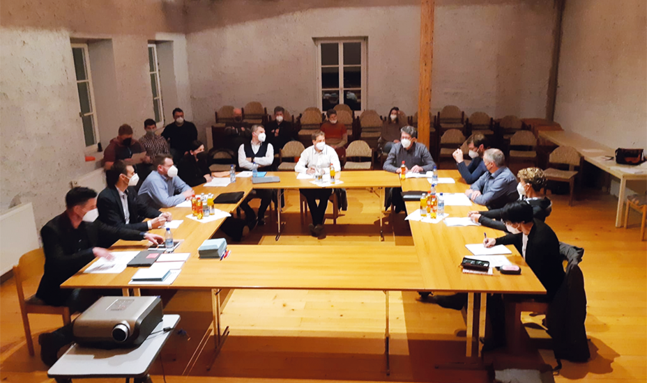 Konstituierende Sitzung des Wängler Gemeinderates