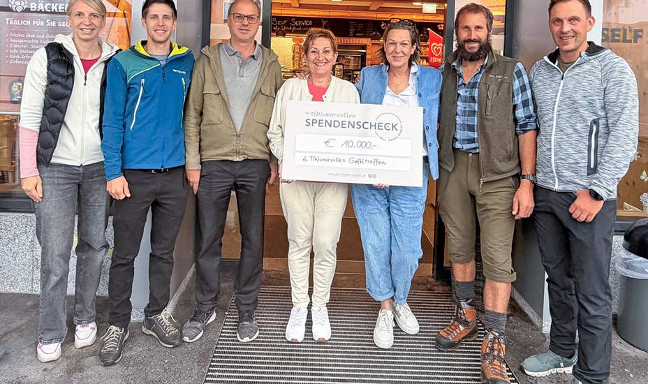 Ein Spendenergebnis von 10.000 Euro erzielt<br />
