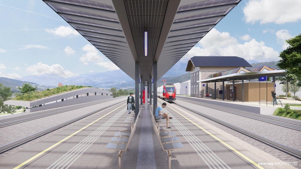 Bahnhof Völs wird modern und barrierefrei 