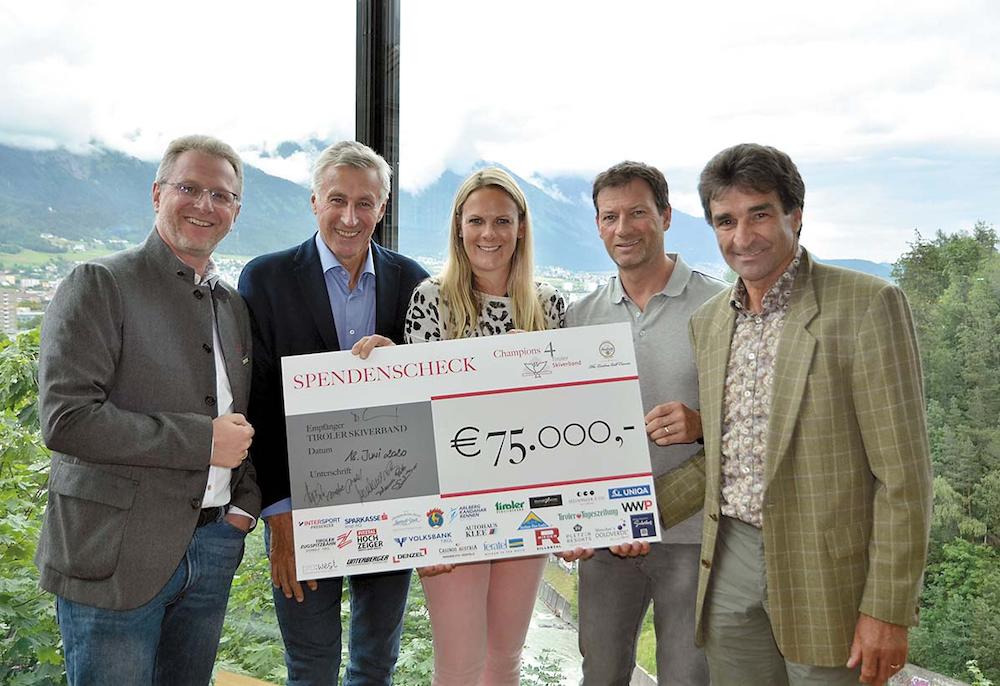 Carity-Golfturnier brachte 75.000 Euro