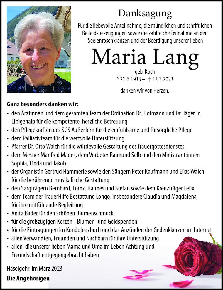 Maria Lang