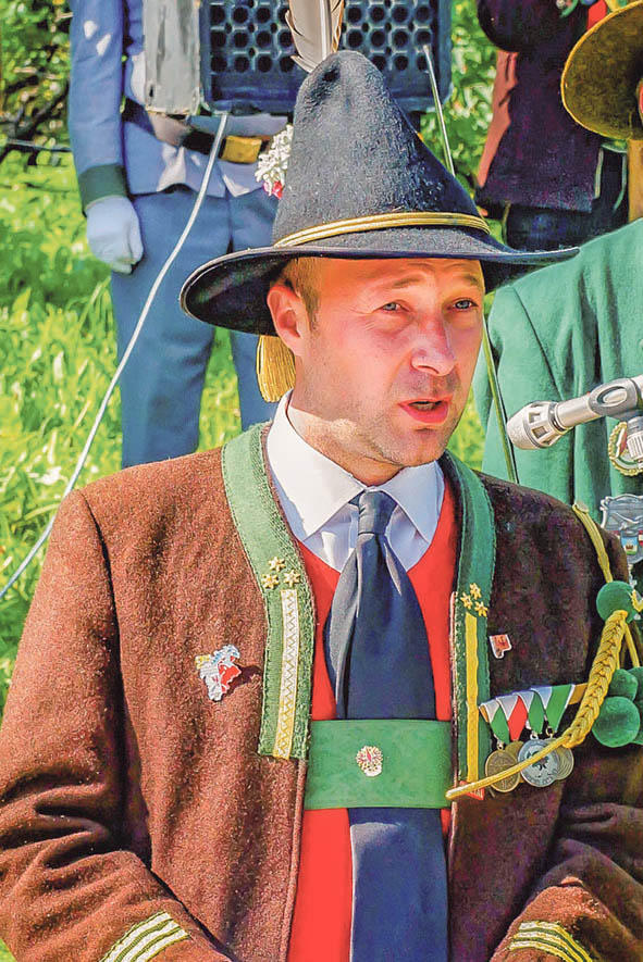 Das Kampfgeschrei eines Schützenhauptmannes<br />