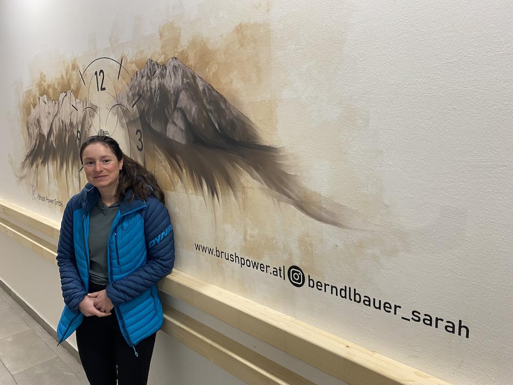 Der Pinsel gehört für sie zum Leben