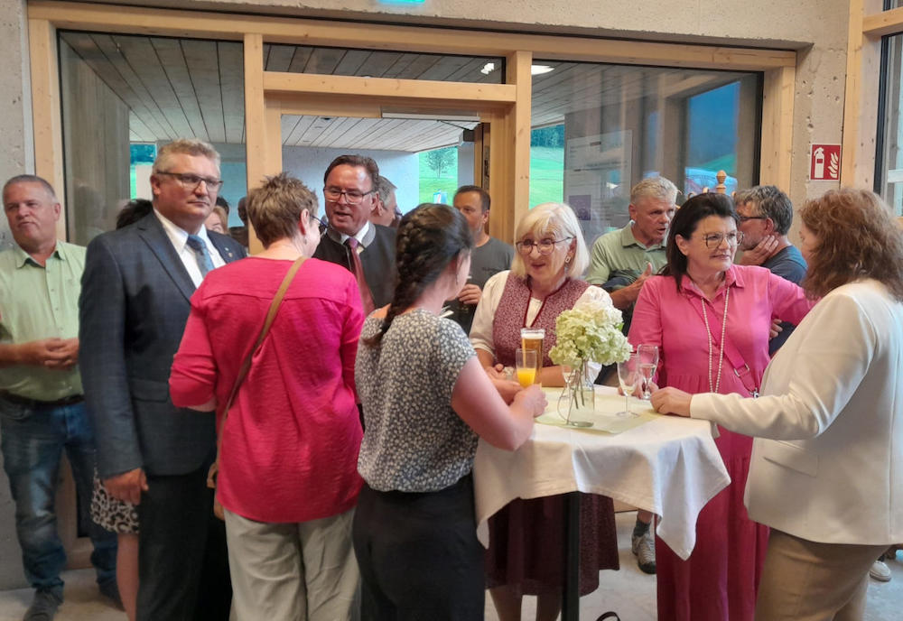Einweihung des neuen Naturparkzentrums in Elmen