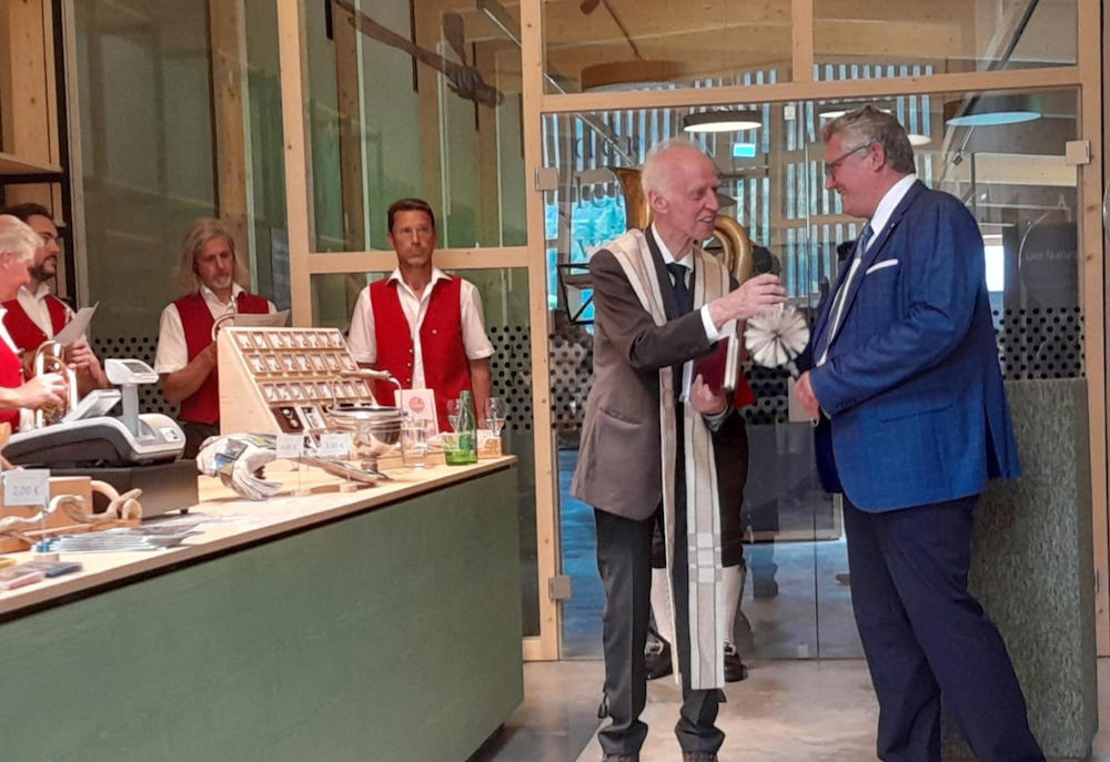 Einweihung des neuen Naturparkzentrums in Elmen