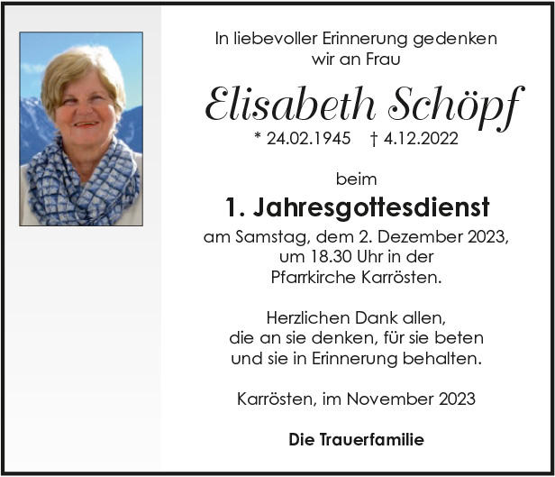 Elisabeth Schoepf
