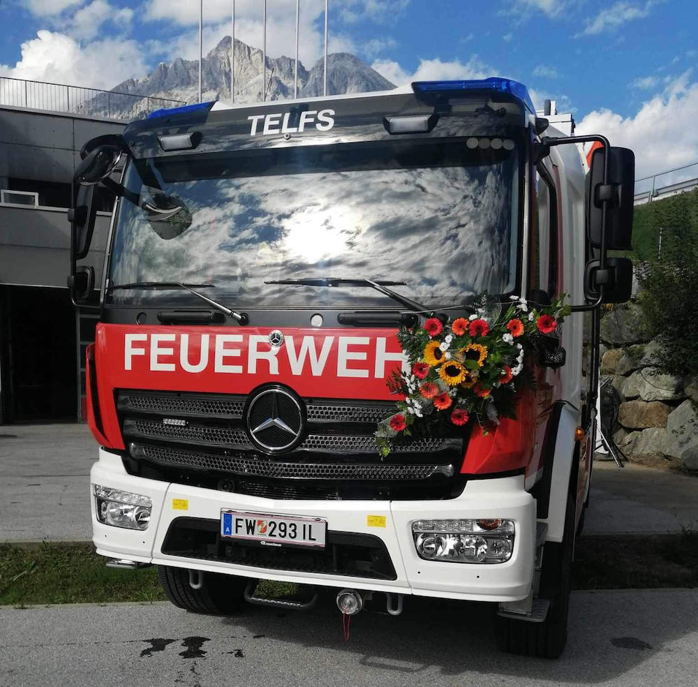 FF Telfs feierte zwei neue Einsatzfahrzeuge