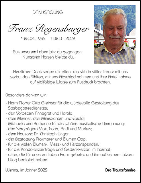 Franz Regensburger