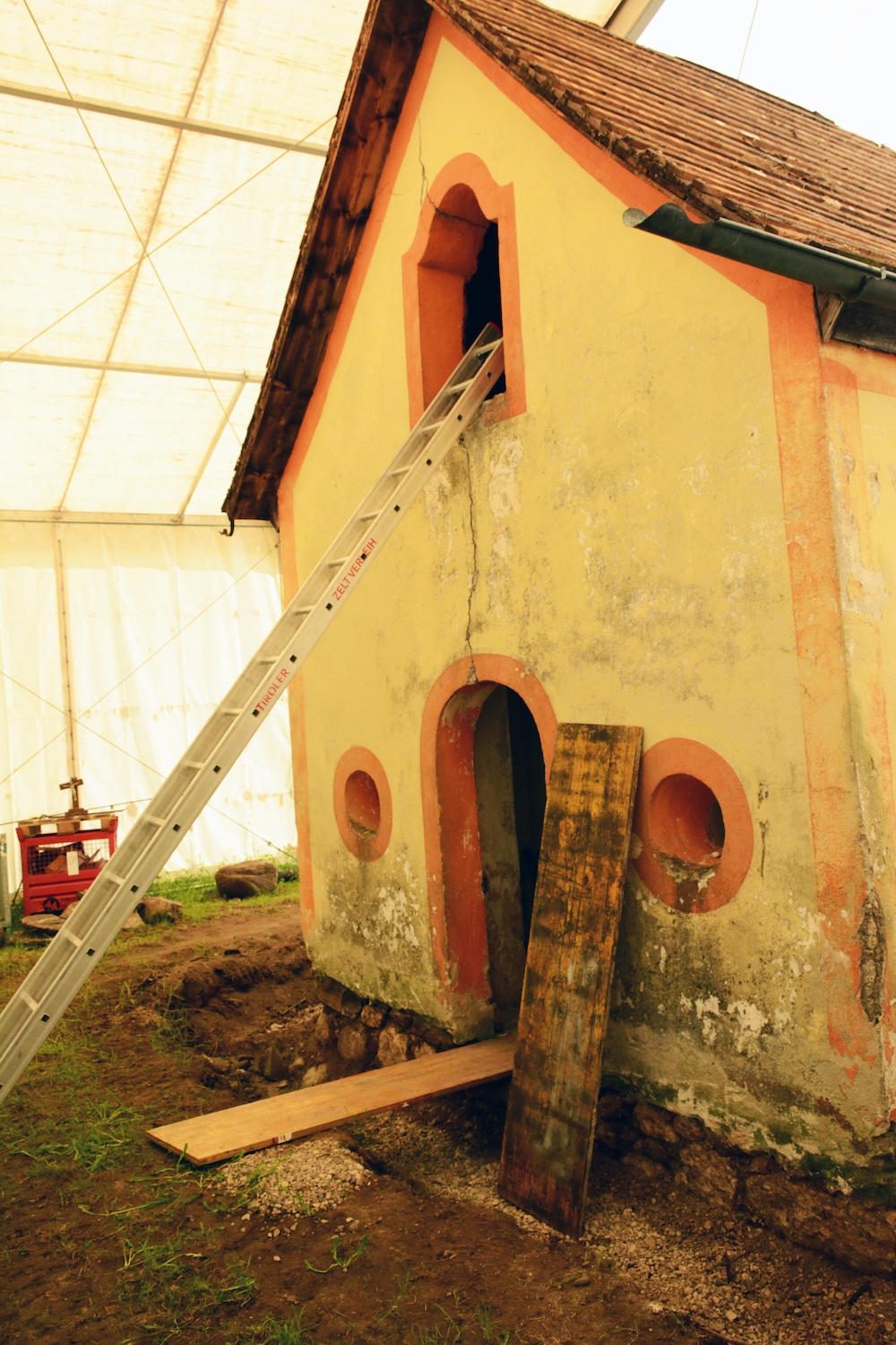 Historische Telfer Wiesenkapelle gerettet<br />
