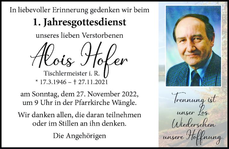 Alois Hofer