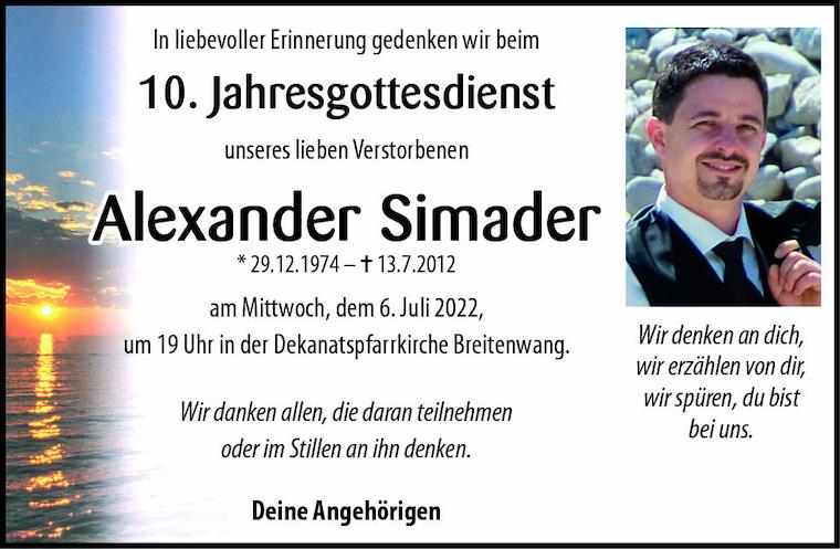 Alexander Simader