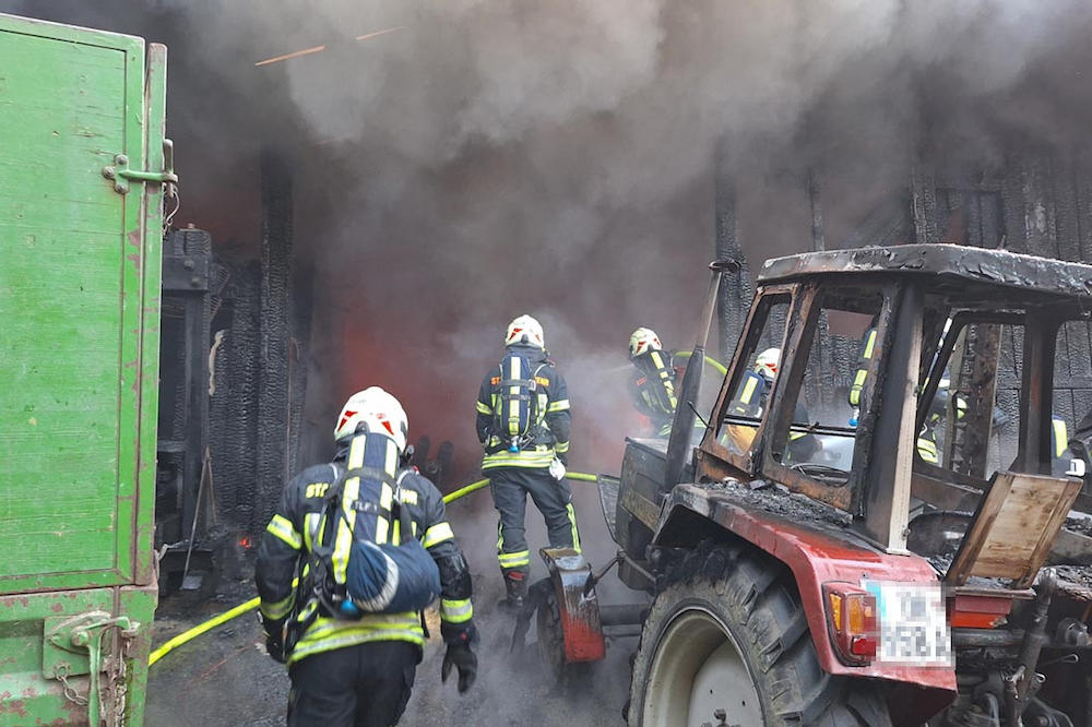 Großeinsatz in Karres<br />