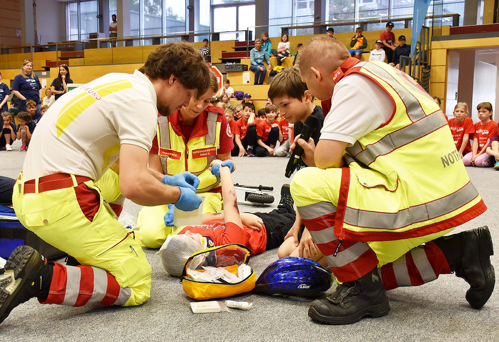 Kniffelige Kindersicherheitsolympiade<br />