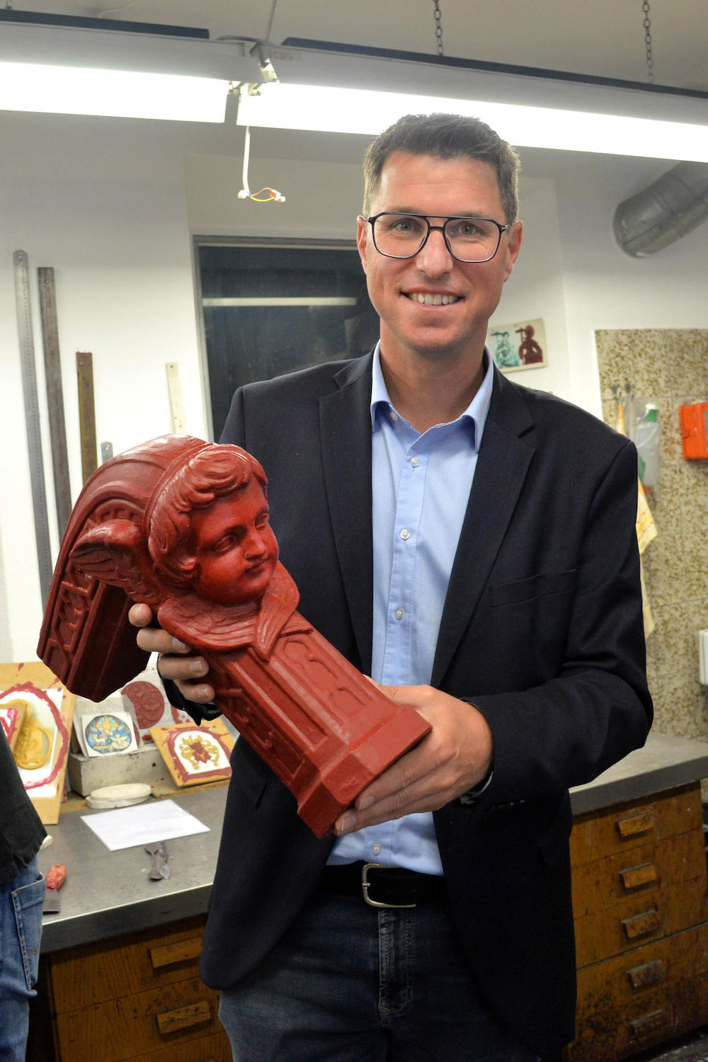 Neue Friedensglocke auf der Zielgeraden