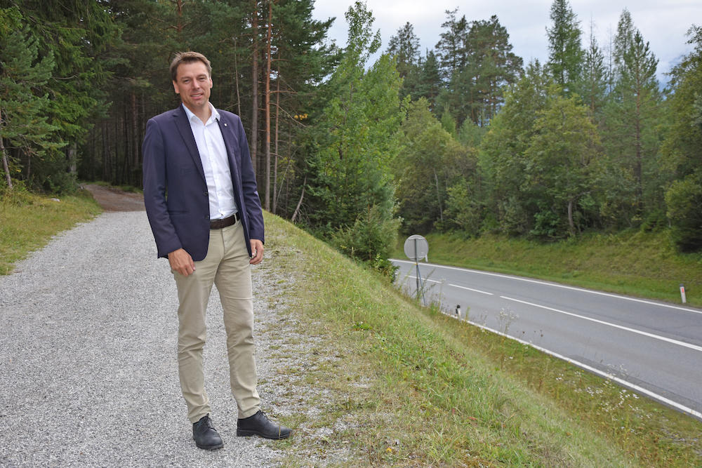 Neue Fußgängerbrücke