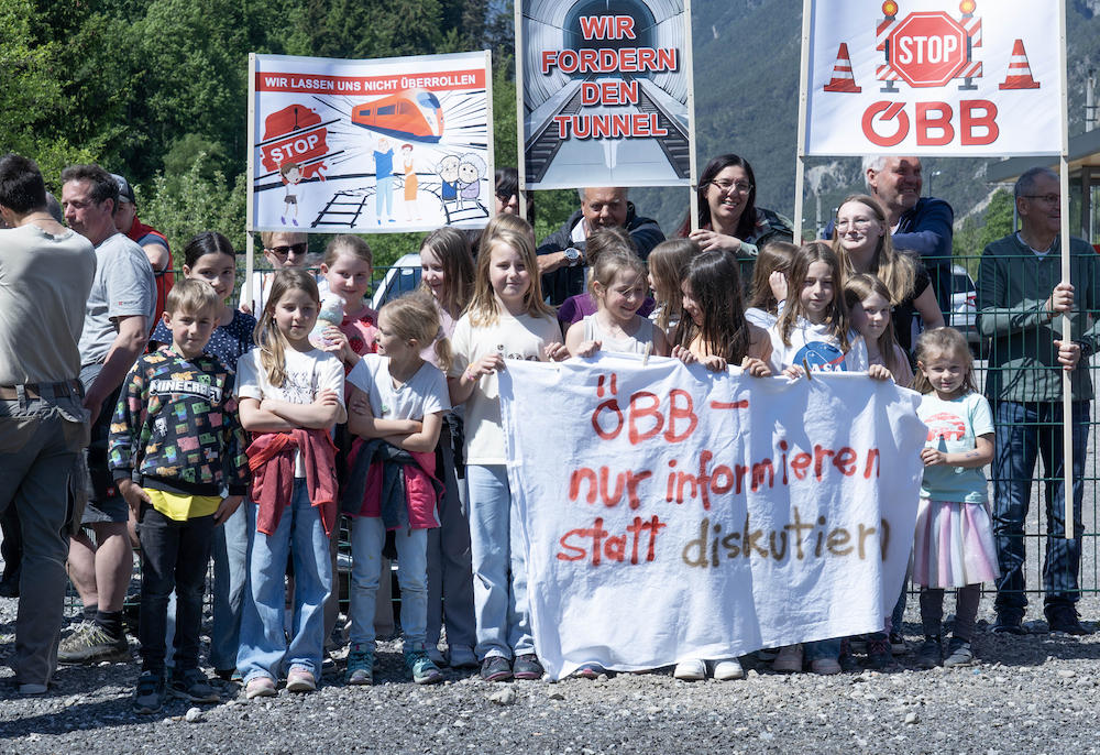 Rege Teilnahme bei Protestaktion<br />
