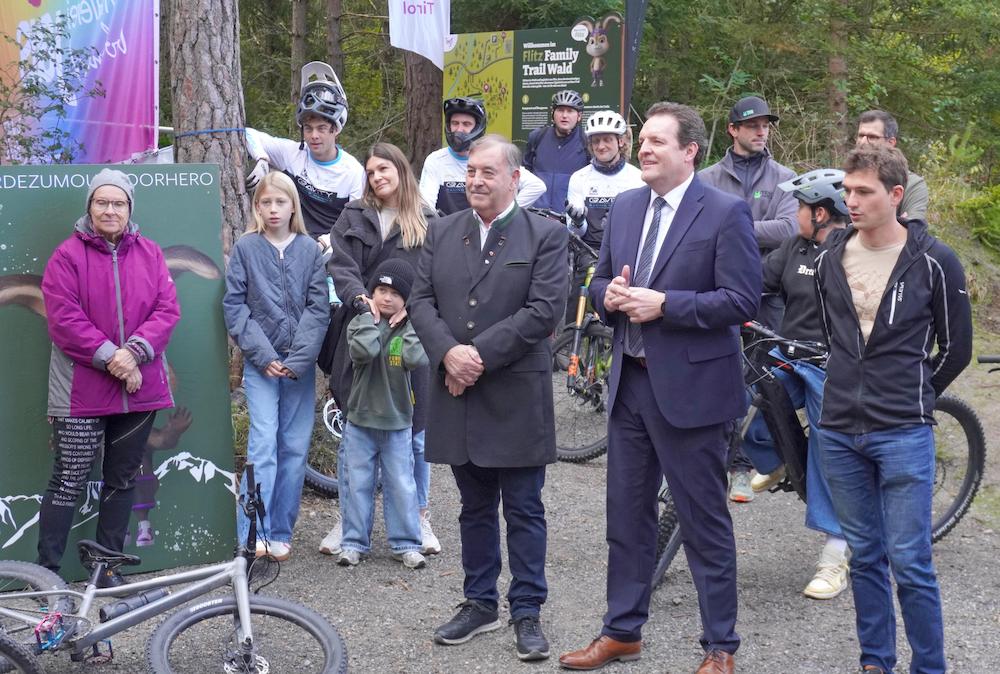 Pumptrack und Bikepark Nassereith eröffnet<br />